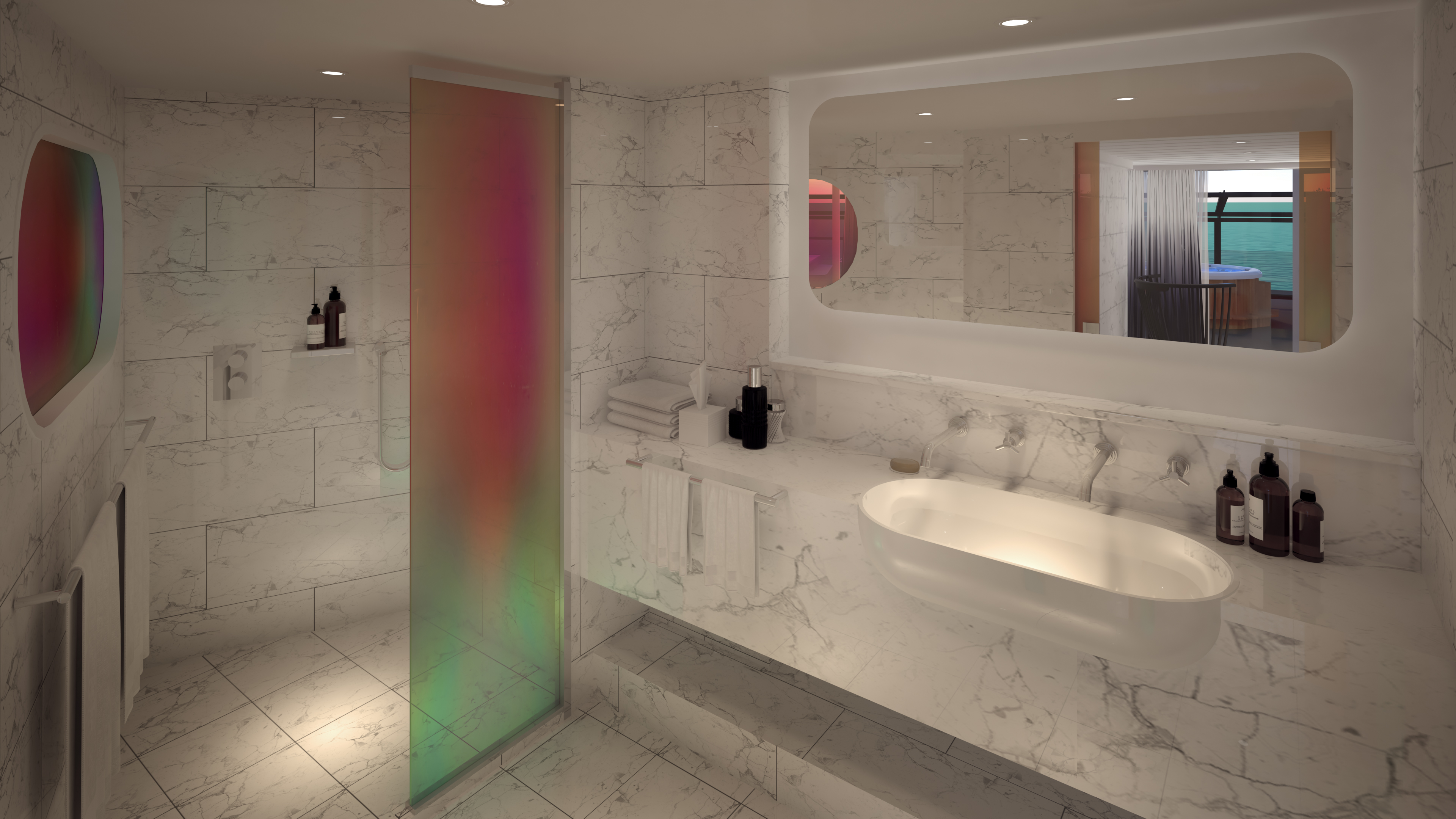 Virgin Voyages Scarlet Lady Accommodation Massive Suite Peek-a-Boo Shower.jpg